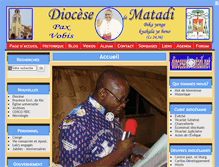 Tablet Screenshot of diocesedematadi.net